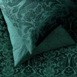 Habitat Floral Cheetah Print Green Bedding Set - Single -Trend Furniture 9531422 R Z002C
