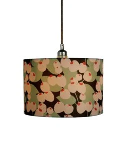 Habitat Cruz Scandi Printed 30cm Drum Shade -Trend Furniture 9532287 R Z001C