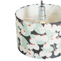 Habitat Cruz Scandi Printed 30cm Drum Shade -Trend Furniture 9532287 R Z002A