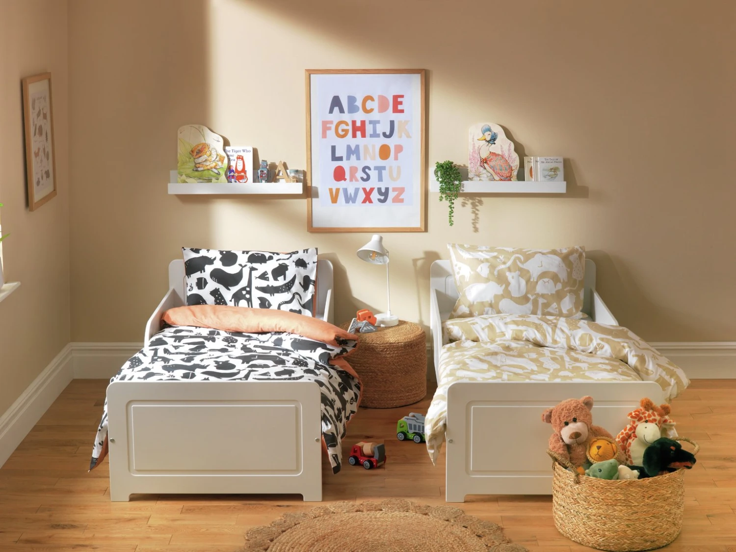 Habitat Kids Pure Cotton Twin Pack Bedding Set - Toddler 10 Habitat Kids Pure Cotton Twin Pack Bedding Set - Toddler - Image 8