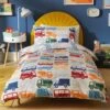 Habitat Kids Transport Multicolour Bedding Set - Single -Trend Furniture 9541429 R Z001A