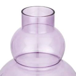 Habitat Bubble Glass Vase - Lilac -Trend Furniture 9542174 R Z003A