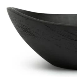 Habitat Mango Wood Serve Bowl - Black 11 Habitat Mango Wood Serve Bowl - Black -Trend Furniture 9544062 R Z002A