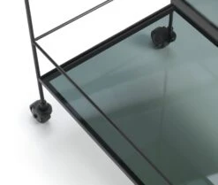 Habitat Monroe Drinks Trolley - Black -Trend Furniture 9547801 R Z004A