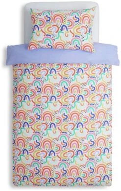 Habitat Kids Rainbow Brights Bedding Set - Single -Trend Furniture 9549043 R Z002A