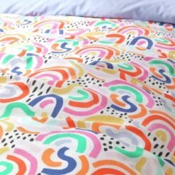 Habitat Kids Rainbow Brights Bedding Set - Single -Trend Furniture 9549043 R Z007A