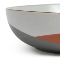 Habitat Dipped Speckle Stoneware Serve Bowl -Trend Furniture 9553754 R Z002A