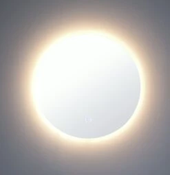 Habitat Circle Backlight LED Mirror - White -Trend Furniture 9559246 R Z004A