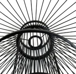 Habitat Wood 3 Tier Pendant Shade - Black -Trend Furniture 9561007 R Z003A