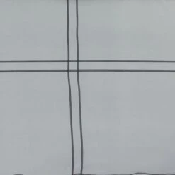 Habitat Check Charcoal Grey Bedding Set - Single -Trend Furniture 9561155 R Z017A