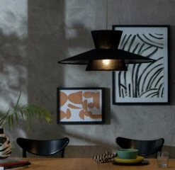 Habitat Linen Otton 2 Tier Easy Fit Shade - Black 13 Habitat Linen Otton 2 Tier Easy Fit Shade - Black -Trend Furniture 9561478 R Z002C