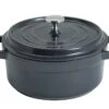 Habitat 2.4 Litre Aluminium Casserole Dish - Black 1 Habitat 2.4 Litre Aluminium Casserole Dish - Black -Trend Furniture 9561629 R Z001A