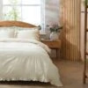 Habitat Cotton 180TC Frilled Cream Bedding Set - Single 2 Habitat Cotton 180TC Frilled Cream Bedding Set - Single -Trend Furniture 9563146 R Z001A