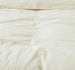 Habitat Cotton 180TC Frilled Cream Bedding Set - Single -Trend Furniture 9563146 R Z004A