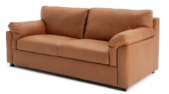 Habitat Florence Leather 3 Seater Sofa - Tan -Trend Furniture 9563988 R Z002A