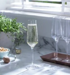 Habitat Dalston Set Of 4 Champagne Flutes 8 Habitat Dalston Set Of 4 Champagne Flutes -Trend Furniture 9570885 R Z001C