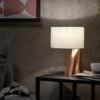 Habitat Abono Steel LED Table Lamp - Copper & Cream 1 Habitat Abono Steel LED Table Lamp - Copper & Cream -Trend Furniture 9571884 R Z001A