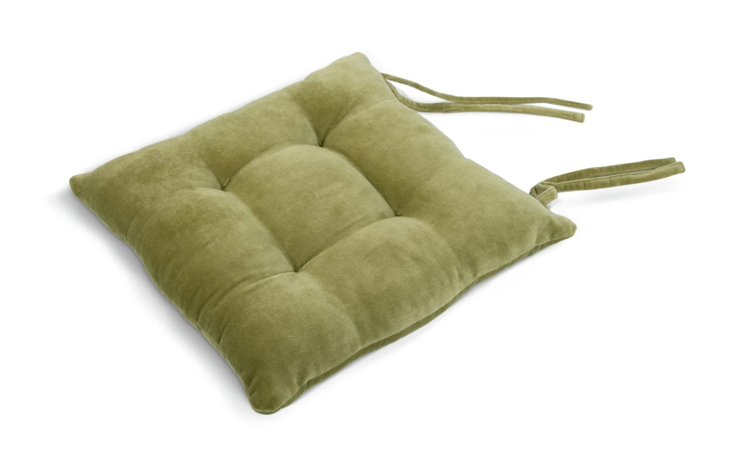 Habitat Citrine Pack Of 2 Seat Cushions - Olive Green 5 Habitat Citrine Pack Of 2 Seat Cushions - Olive Green - Image 3