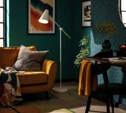 Habitat Vesper Cone Task Floor Lamp - White