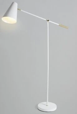 Habitat Vesper Cone Task Floor Lamp - White 12 Habitat Vesper Cone Task Floor Lamp - White -Trend Furniture 9572632 R Z003C