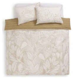 Habitat Cotton Floral Dobby Brown Bedding Set - Single -Trend Furniture 9574692 R Z002A