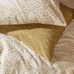 Habitat Cotton Floral Dobby Brown Bedding Set - Single -Trend Furniture 9574692 R Z003A