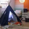 Habitat Kids Navy Blue Space Teepee Tent -Trend Furniture 9575770 R Z001C