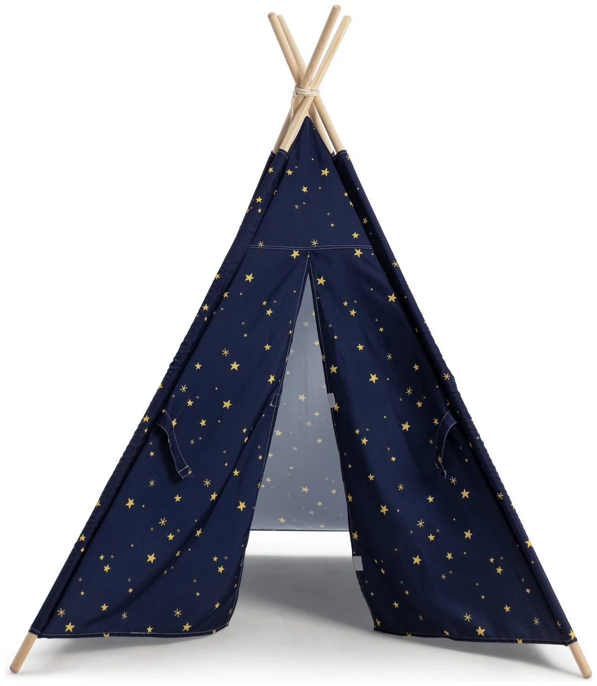 Habitat Kids Navy Blue Space Teepee Tent 5 Habitat Kids Navy Blue Space Teepee Tent - Image 3
