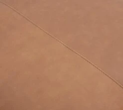 Habitat Florence Leather Ottoman Footstool - Tan -Trend Furniture 9576267 R B001