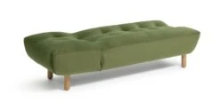Habitat Kota Fabric Corner Chaise Sofa Bed - Green -Trend Furniture 9576896 R Z005A
