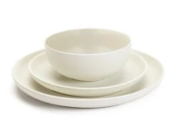 Habitat 12 Piece Stoneware Dinner Set - White 10 Habitat 12 Piece Stoneware Dinner Set - White -Trend Furniture 9577833 R Z002A