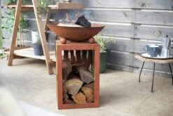 La Hacienda Aged Effect Fire Bowl -Trend Furniture 9578760 R Z003A