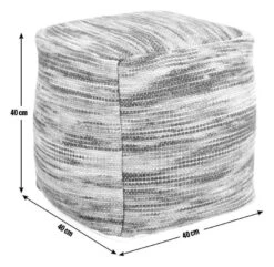 Kaikoo Retba Wool Footstool -Trend Furniture 9580947 R E001