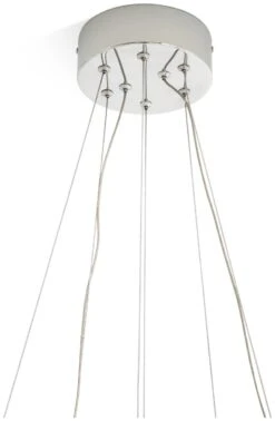 Habitat Yang 2 Tier LED Glass Chandelier - Chrome 12 Habitat Yang 2 Tier LED Glass Chandelier - Chrome -Trend Furniture 9584448 R Z004A