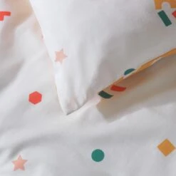 Habitat Kids Cotton Geo Pattern Play Bedding Set - Toddler -Trend Furniture 9586295 R Z003A