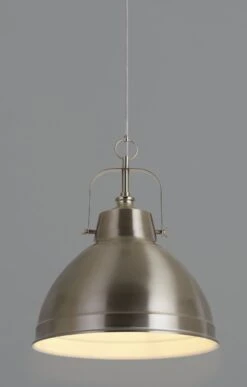 Habitat Cetus Fisherman Pendant - Satin Nickel -Trend Furniture 9591565 R Z002C