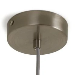 Habitat Cetus Fisherman Pendant - Satin Nickel -Trend Furniture 9591565 R Z003A
