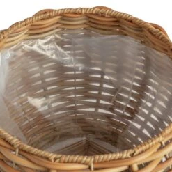 Habitat Round Rattan Planter - Natural 9 Habitat Round Rattan Planter - Natural -Trend Furniture 9591840 R Z005A