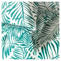 Habitat Abstract Green Leaf & White Bedding Set - Single -Trend Furniture 9593226 R Z002C