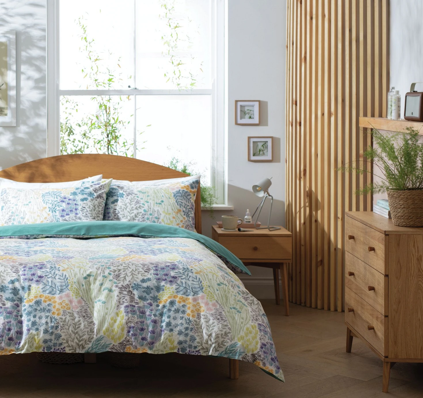 Habitat Herbalist Cotton Floral Print Bedding Set - Single 3 Habitat Herbalist Cotton Floral Print Bedding Set - Single
