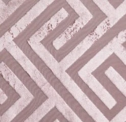 Habitat Geo Velvet Blush Pink Bedding Set - Single -Trend Furniture 9602447 R Z017A