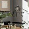Habitat Indus Large Country Wire Shade - Black 1 Habitat Indus Large Country Wire Shade - Black -Trend Furniture 9602928 R Z001A