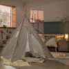 Habitat Kids Grey Stars Teepee Tent -Trend Furniture 9611005 R Z001C