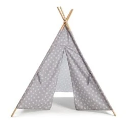 Habitat Kids Grey Stars Teepee Tent 11 Habitat Kids Grey Stars Teepee Tent -Trend Furniture 9611005 R Z002A