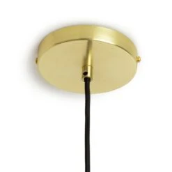 Habitat Coleman Metal Pendant Light - Gold -Trend Furniture 9612420 R Z003A