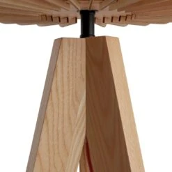 Habitat Achille Ash Wooden Tripod Floor Lamp - Oak -Trend Furniture 9615489 R Z003A