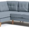 Habitat Joshua Left Hand Corner Chaise Sofa - Blue