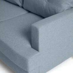 Habitat Joshua Left Hand Corner Chaise Sofa - Blue -Trend Furniture 9621844 R Z005A