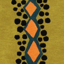 Habitat Kids Dragon Shaped Rug - Mustard - 100x150cm -Trend Furniture 9627817 R B001