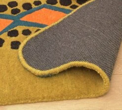 Habitat Kids Dragon Shaped Rug - Mustard - 100x150cm -Trend Furniture 9627817 R Z003C